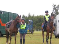 Libby and Duncan ready for the off